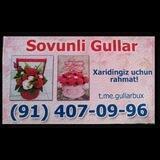 Sovundan yasalgan gullar olami