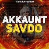 AKKAUNT SAVDO 🛎