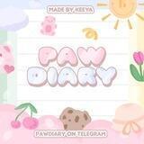 💬🍪 PAWDIARY!! Close🌹
