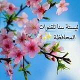 لستةه سنا للقنوات المحافظة.