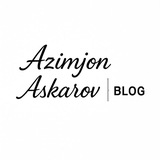 Azimjon Askarov | Blog