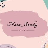 𝐍𝐎𝐓𝐀 𝐒𝐓𝐔𝐃𝐘 📚💝