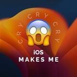 iOS makes me cry