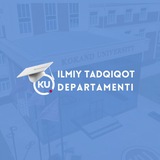 🎓Ilmiy Tadqiqotlar Departamenti