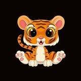 Baby Crazy Tiger