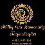 👑👸 Milliy va zamonaviy taqinchoqlar( сумки из бусины)💍📿👑