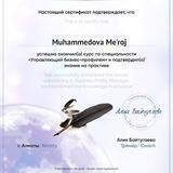 Muhammedova Portfoliosi🌎🛫