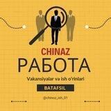 Chinoz❗ Ish kerak ishchi kerak❗
