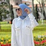 GULISTAN Hidjab stayl platinka