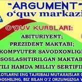 ARGUMENT O'QUV MARKAZI👨‍🏫👨‍🏫