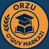 👨‍🏫"ORZU_EDUCATION"👩‍🏫