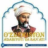 O'zbekiston adabiyoti va san'ati