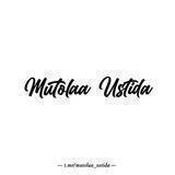 Мутолаа устида