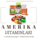 AMERIKA VITAMINLARI 🇺🇸🧠🦷🍎🍋🍓🍒🥥