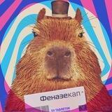 Капибара на феназепаме