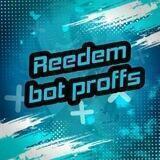Redeem bot proffs