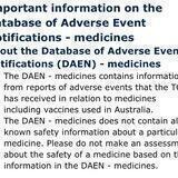 TGA Childhood Vaccine Injuries