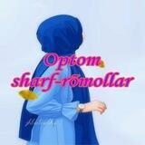 Sharf va roʻmollar optim adminlar uchun