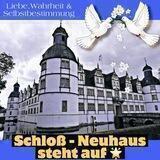 Schloß Neuhaus steht auf