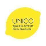 UNICO - рационы питания Юлии Высоцкой