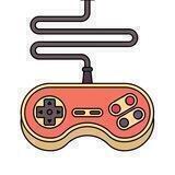 Retro game world