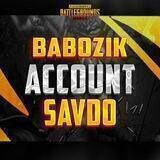 BABOZIK ACCOUNT SAVDO 🌐