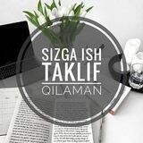Ishga taklif 👩‍💻