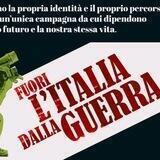 Campagna FUORI L’ITALIA DALLA GUERRA