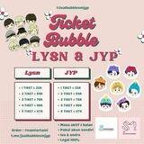 JUAL BUBBLE LYSN & JYP