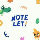 notelet. ♥