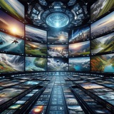 Die Blick auf die Welt Plattform
