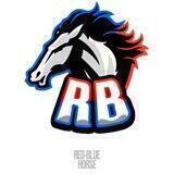 RED-BLUE HORSE❤️💙