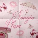⊹ nougie plum. open!