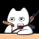Cat wif gun
