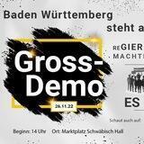 Großdemo Schwäbisch Hall #SHA2611