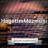 Hayot mazmuni🐼🖤