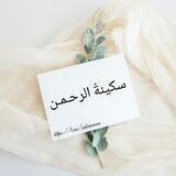 سكينةُ الرحمن 🌸