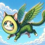 Flying Avocado Cat Portal