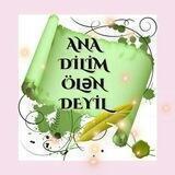 Ana dilim ölən deyil📝