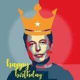ELON HAPPY BIRTHDAY BSC