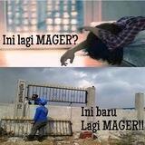 Mager.