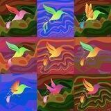 TON Gradient birds