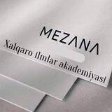 Mezana хalqaro ilmlar akademiyasi – Mezana Uluslararası Bilim Akademisi