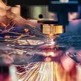 برش لیزر cnc فلزات(فایبر) براتی