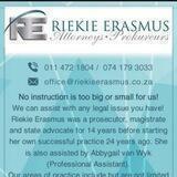 Riekie Erasmus Attorneys⚖