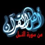 أهل القرآن (من النمل إلى الناس)
