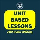 Chemistry Unit Based Lessons Ujith Hemachandra 🏆️