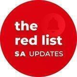 The Red List SA • Updates