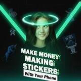 Stickers with Phone( Make $100 Weekly) (PUBLIC GROUP)