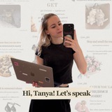 Hi Tanya, let’s speak🇬🇧